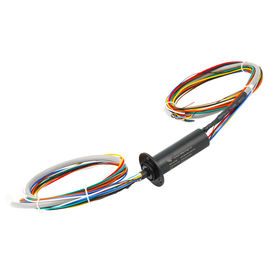 10 Circuits Ethernet Slip Ring Transmitting Current and 1000M Ethernet