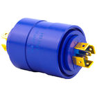 6 Circuits Slip Ring Brushless Pin Connection With 0-300rpm Operating Speed