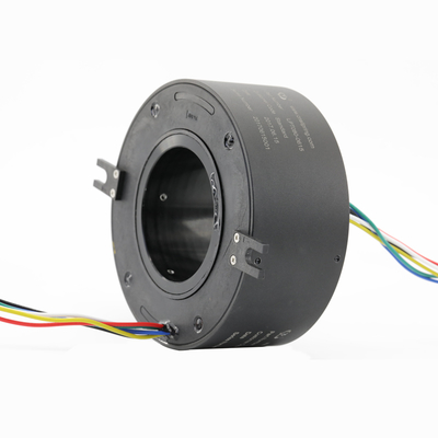 6 Circuit 15A Hollow Bore Slip Ring 80mm Hole 240V