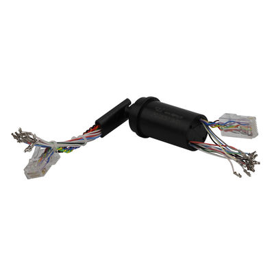 Гигабитная Ethernet капсула электрическое скольжение кольцо передачи тока и сигнала