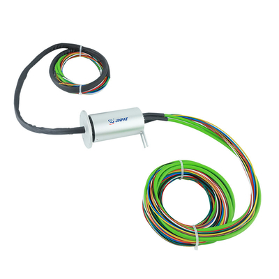 Изоляционное сопротивление Мощность ≥ 1000MΩ 1000VDC Slipring с 2×10A 4×5A 2×100Mbps Ethernet схемами
