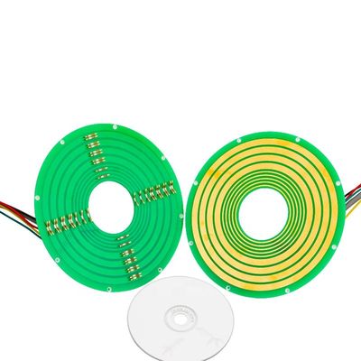 Pancake Slip Ring LPK серия с 5 цепями 12A номинального тока и 240 VDC напряжения для промышленного оборудования