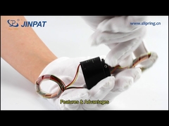 LPT012B-0602-HS-HT Сквозное контактное кольцо, низкий крутящий момент, диаметр с длительным сроком службы